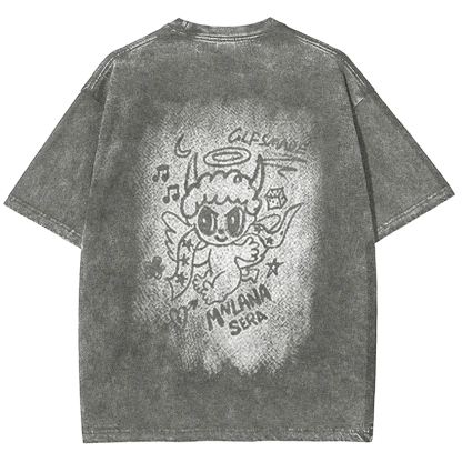 Unisex Vintage Angel Graphic t-Shirt