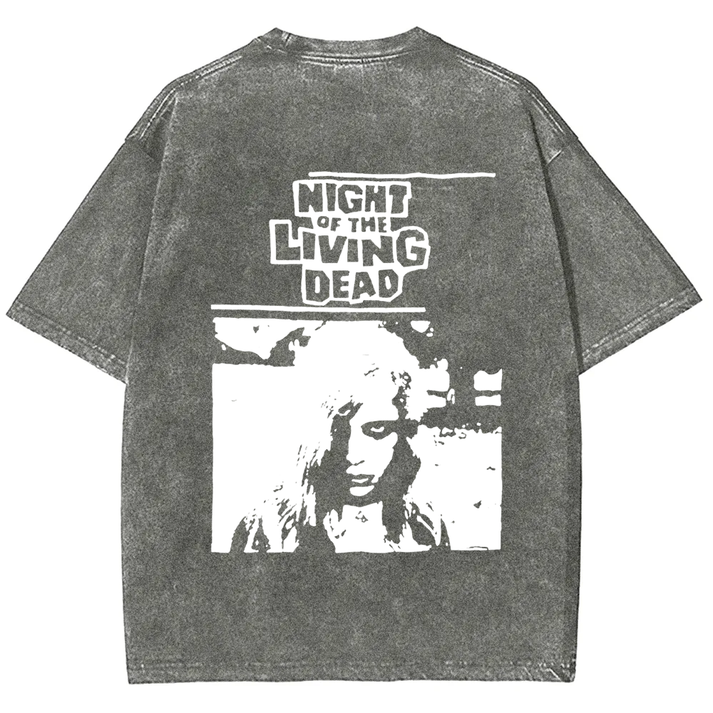 Unisex Vintage  Night of the living dead 1990 horror movie t-Shirt