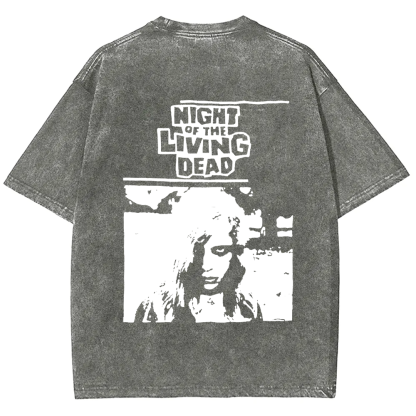 Unisex Vintage  Night of the living dead 1990 horror movie t-Shirt