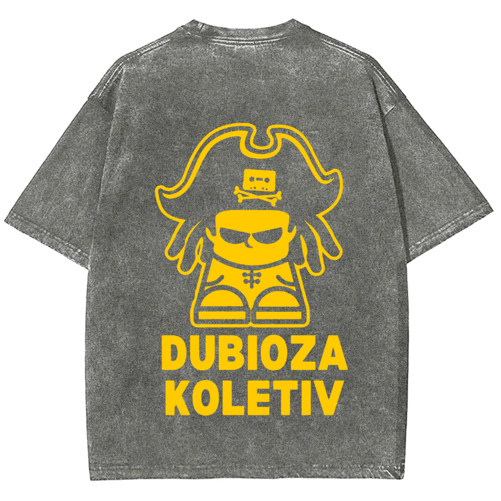 Unisex Vintage Dubioza Kolektiv Band t-Shirt