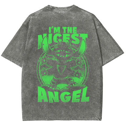 Unisex Vintage Cute Alien Nice Angel t-Shirt