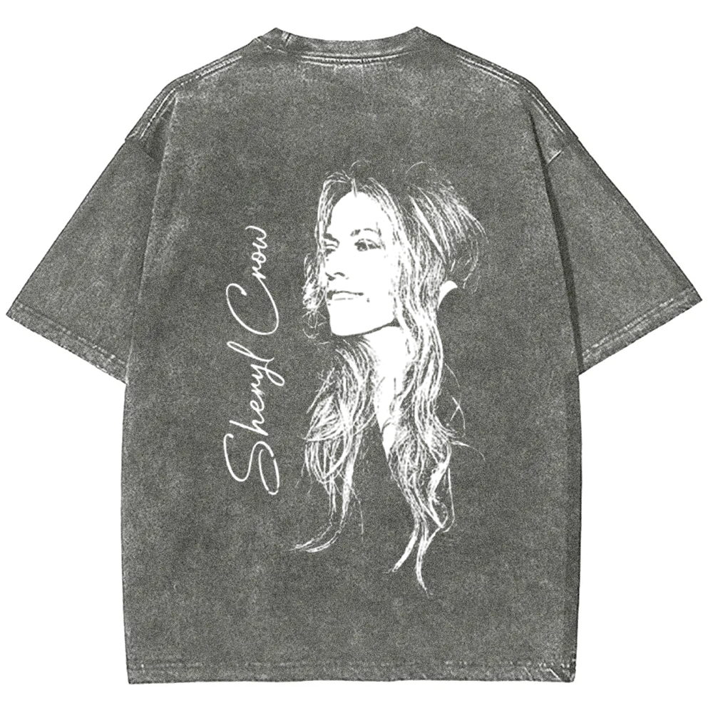 Unisex Vintage  Sheryl Crow Singer t-Shirt