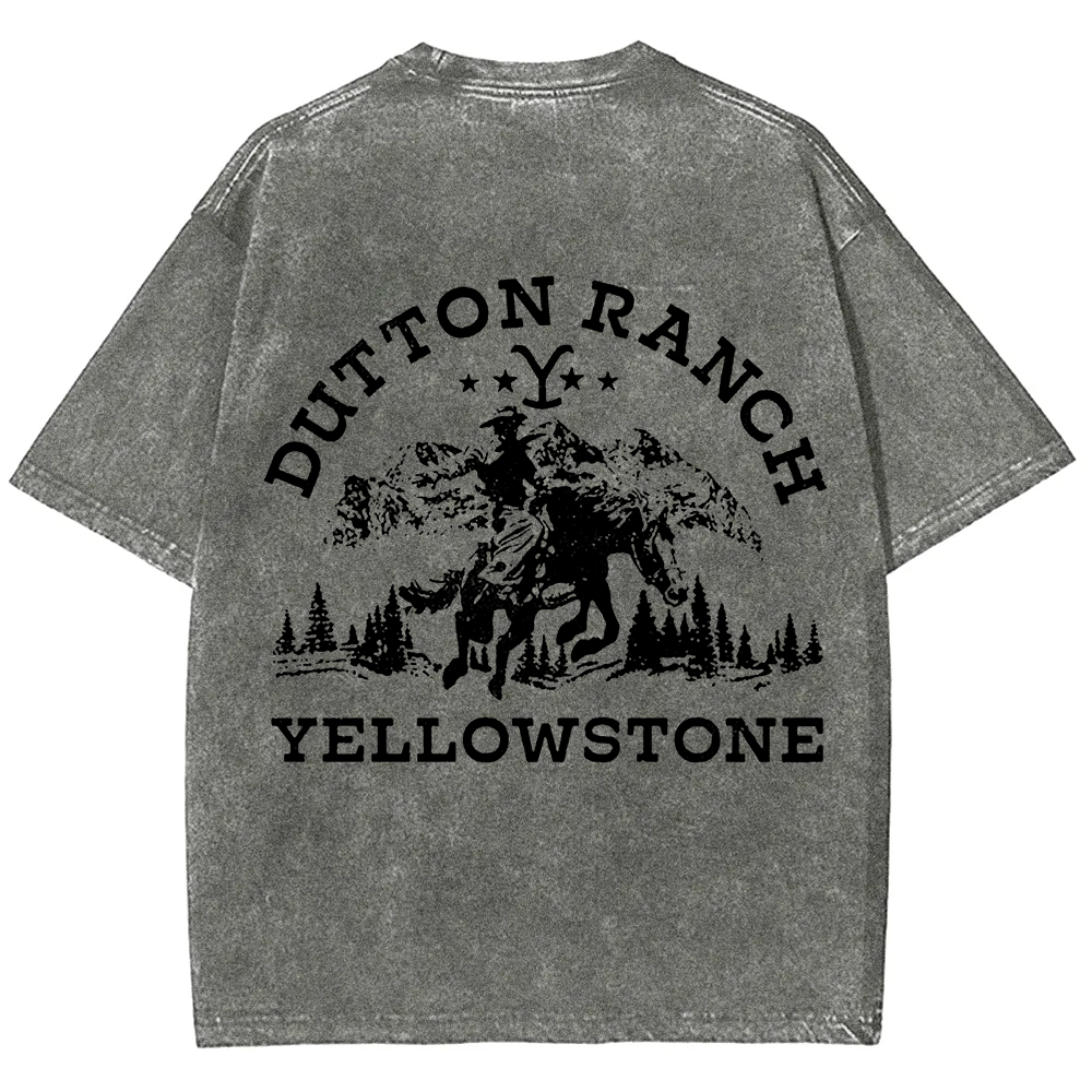 Unisex Vintage Yellowstone TV Series Casual Printed t-Shirt