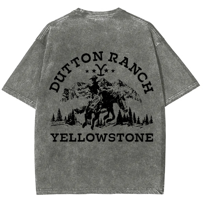 Unisex Vintage Yellowstone TV Series Casual Printed t-Shirt
