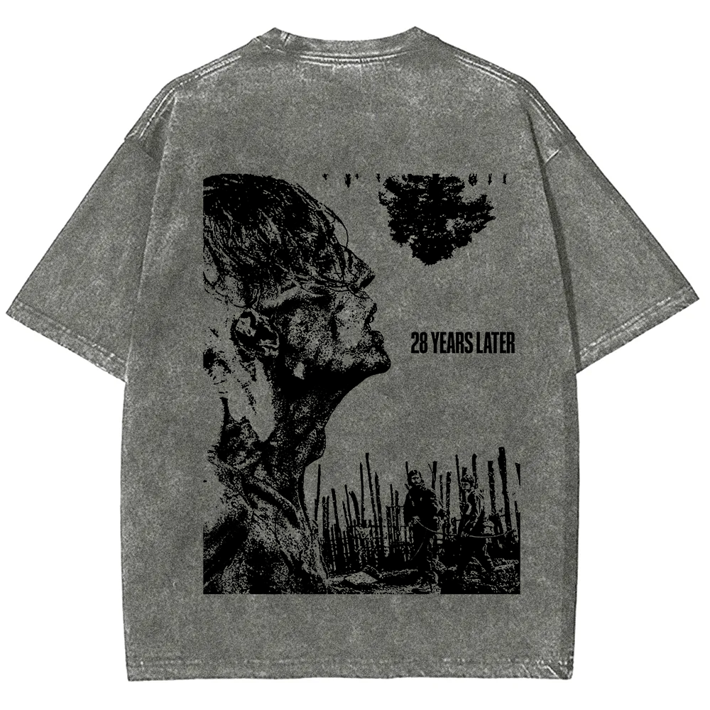 Unisex Vintage  28 years later horror movie 2025 t-Shirt