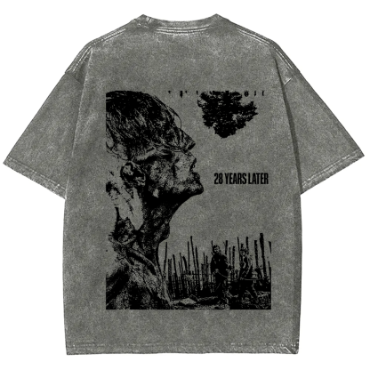 Unisex Vintage  28 years later horror movie 2025 t-Shirt