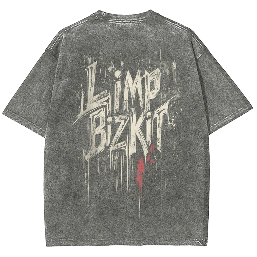 Unisex Vintage  Limp Bizkit Band  t-Shirt