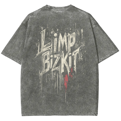 Unisex Vintage  Limp Bizkit Band  t-Shirt