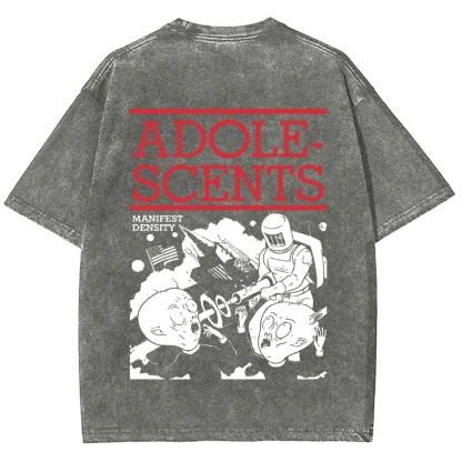 Unisex Vintage  Adolescents Band t-Shirt