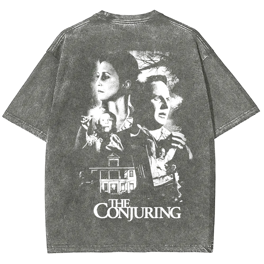 Unisex Vintage The Conjuring Horror Movie t-Shirt