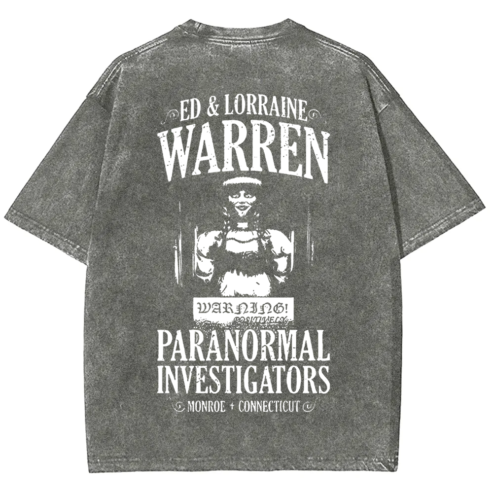 Unisex Vintage The Conjuring Horror Movie t-Shirt