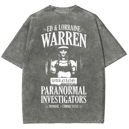 Unisex Vintage The Conjuring Horror Movie t-Shirt