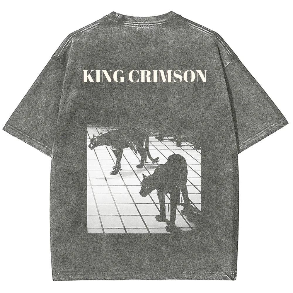 Unisex Vintage King Crimson Band t-Shirt