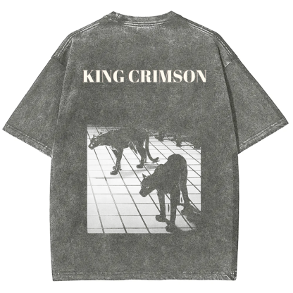 Unisex Vintage King Crimson Band t-Shirt