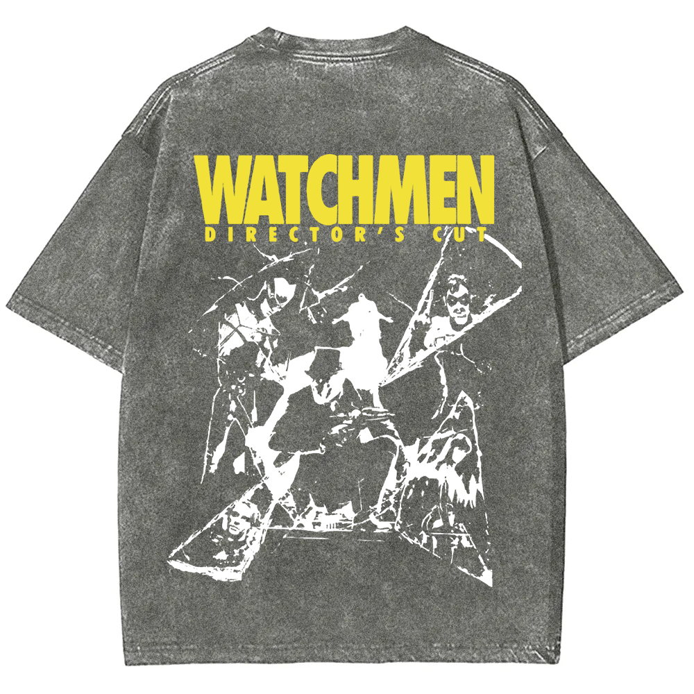 Unisex Vintage  Watchmen Crime Movie t-Shirt