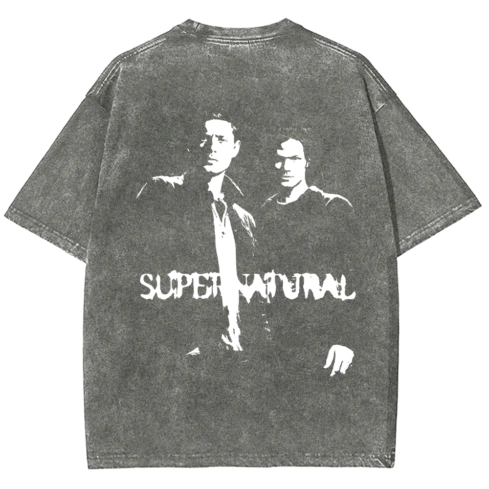 Unisex Vintage  Supernatural TV show t-Shirt