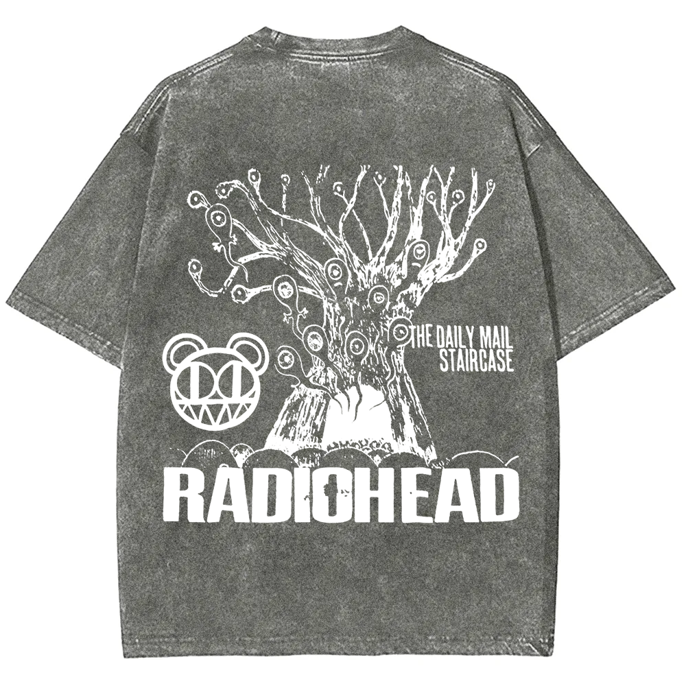 Unisex Vintage  Radiohead Band t-Shirt