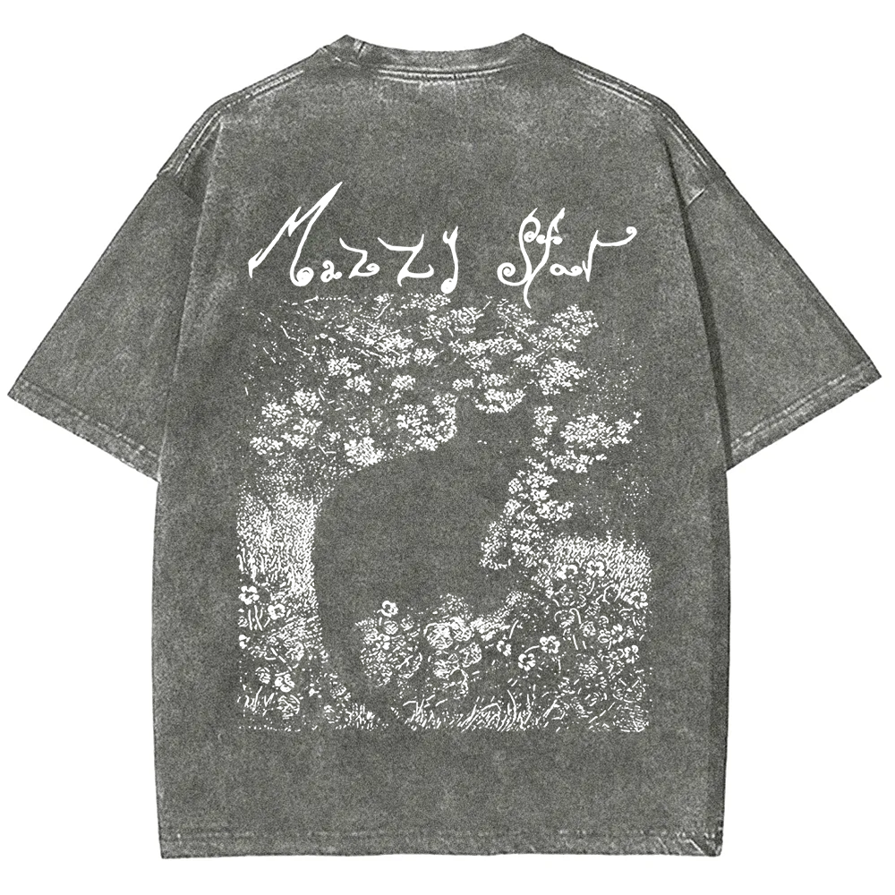 Unisex Vintage  Mazzy Star Band t-Shirt
