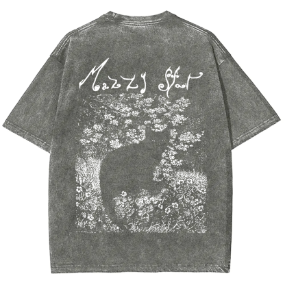Unisex Vintage  Mazzy Star Band t-Shirt