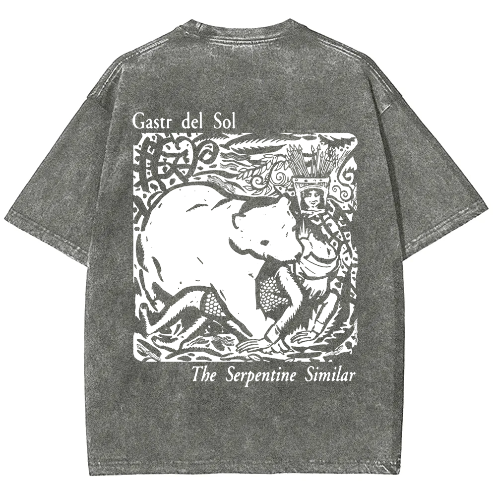 Unisex Vintage  Gastr del Sol Band  t-Shirt