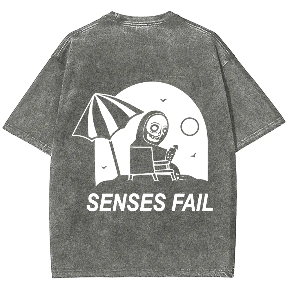 Unisex Vintage Senses Fail Band  t-Shirt