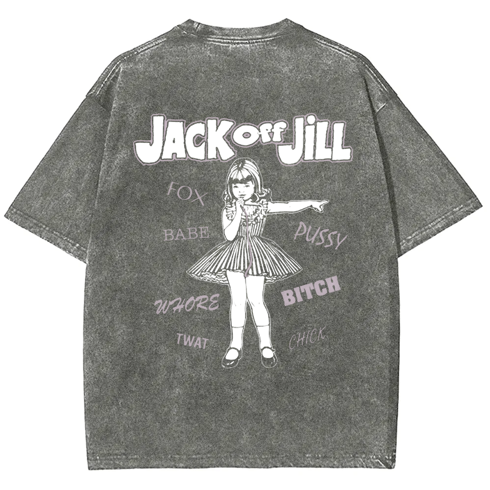 Unisex Vintage Jack Off Jill Band t-Shirt