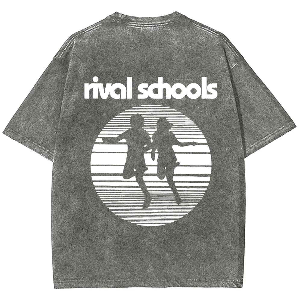 Unisex Vintage  Rival Schools Band t-Shirt