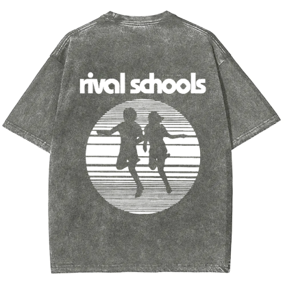 Unisex Vintage  Rival Schools Band t-Shirt