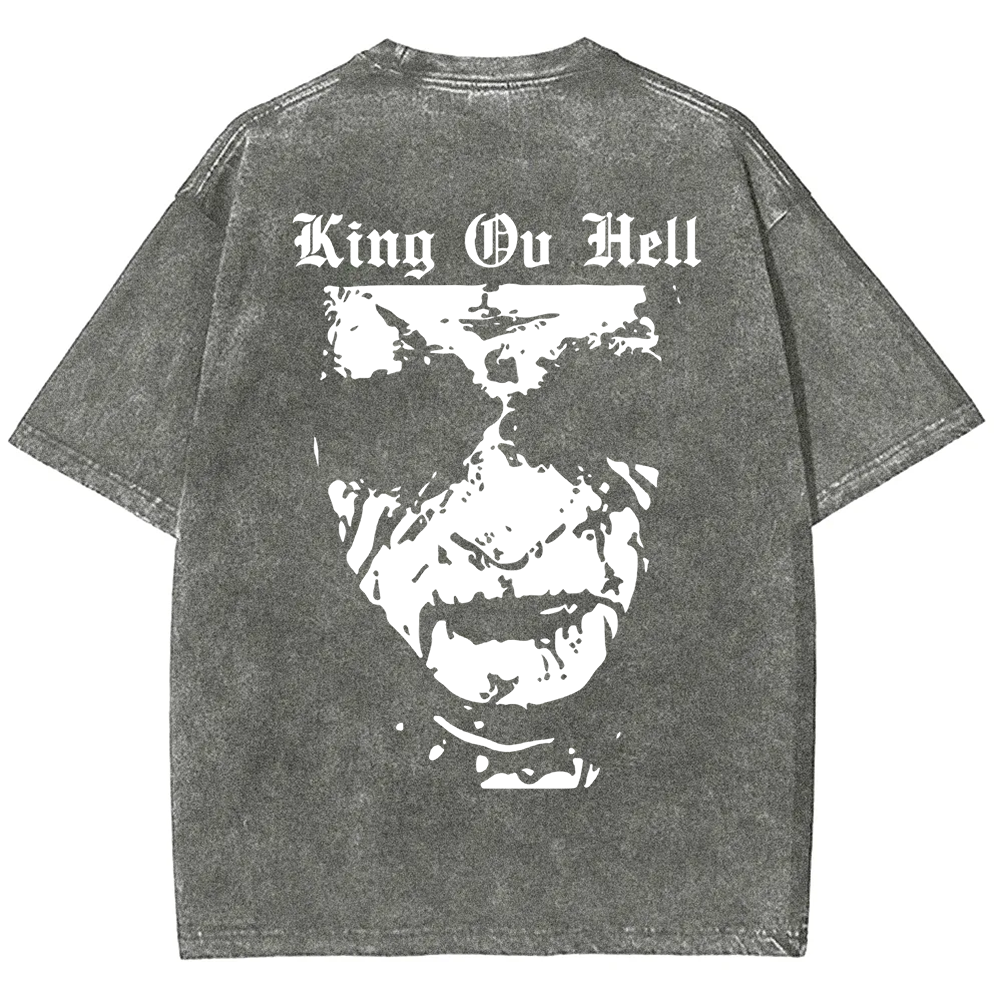 Unisex Vintage  King ov Hell Musicians t-Shirt