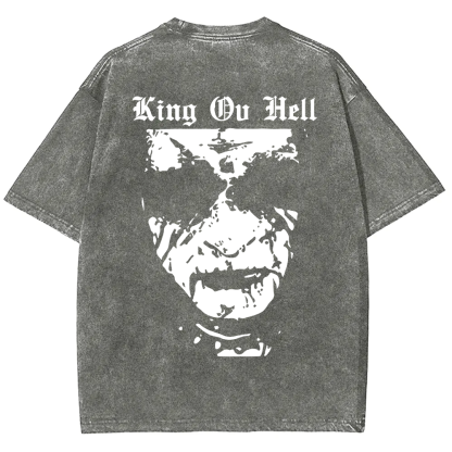Unisex Vintage  King ov Hell Musicians t-Shirt