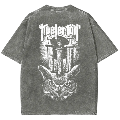 Unisex Vintage Kvelertak Band  t-Shirt
