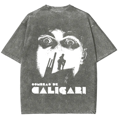 Unisex Vintage Cab-i-net of Dr. Cali-gari t-Shirt
