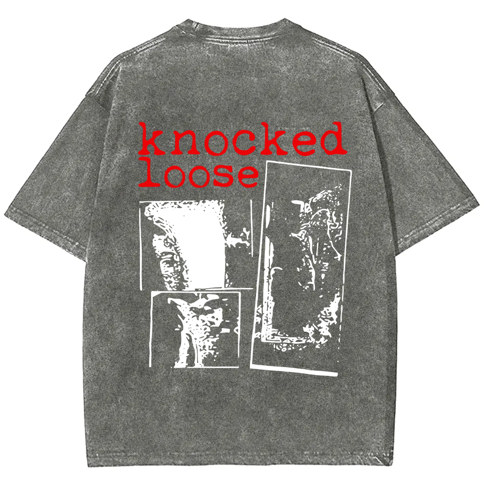 Unisex Vintage Knocked Loose Band t-Shirt