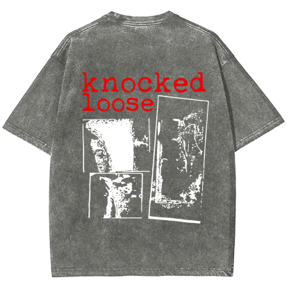 Unisex Vintage Knocked Loose Band t-Shirt