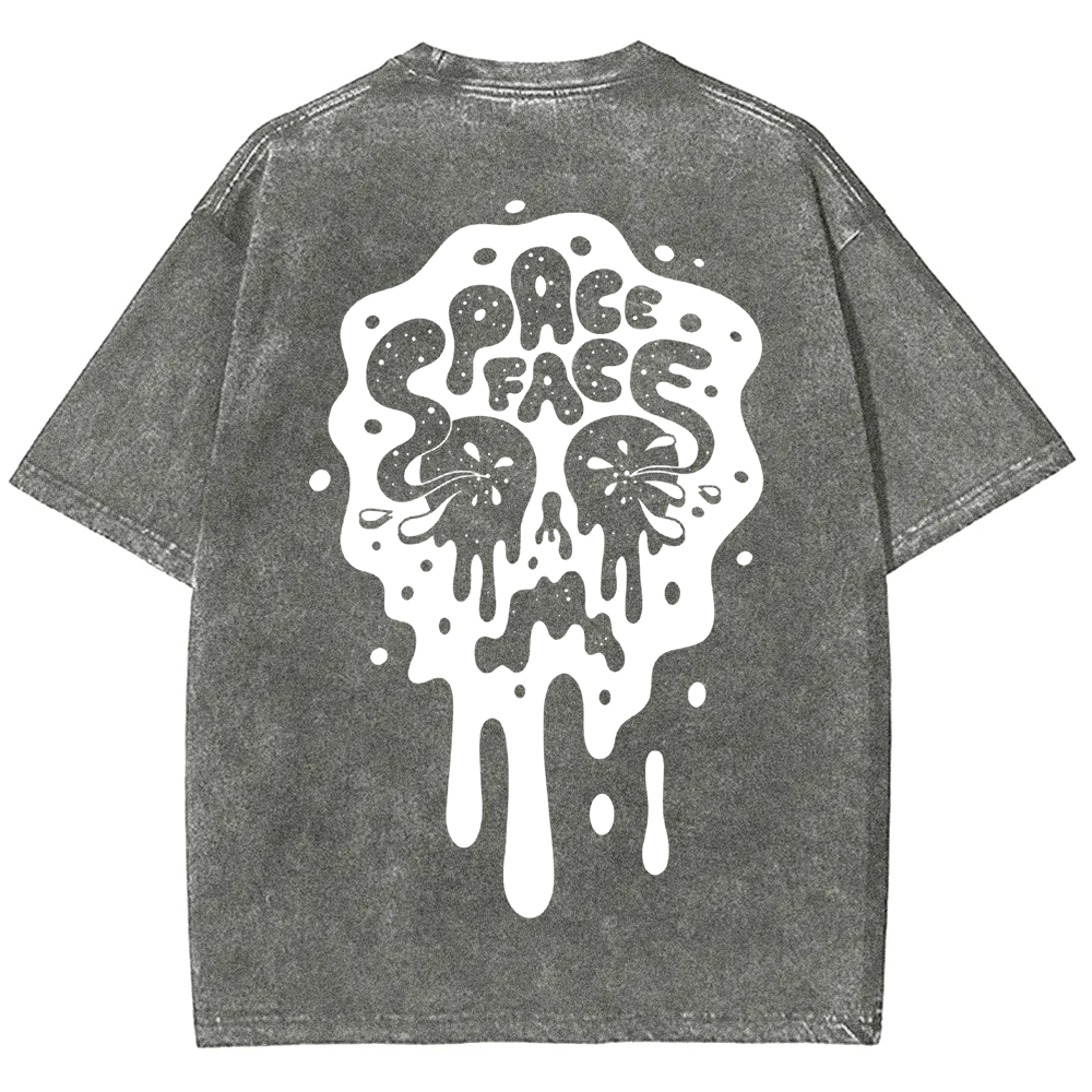 Unisex Vintage Spaceface Band  t-Shirt