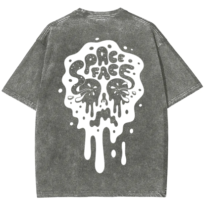 Unisex Vintage Spaceface Band  t-Shirt