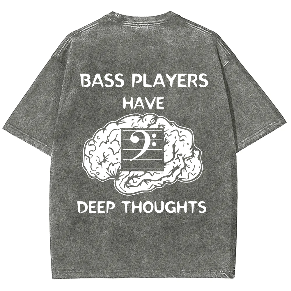 Unisex Vintage Bass Player t-Shirt
