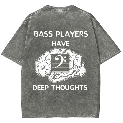 Unisex Vintage Bass Player t-Shirt