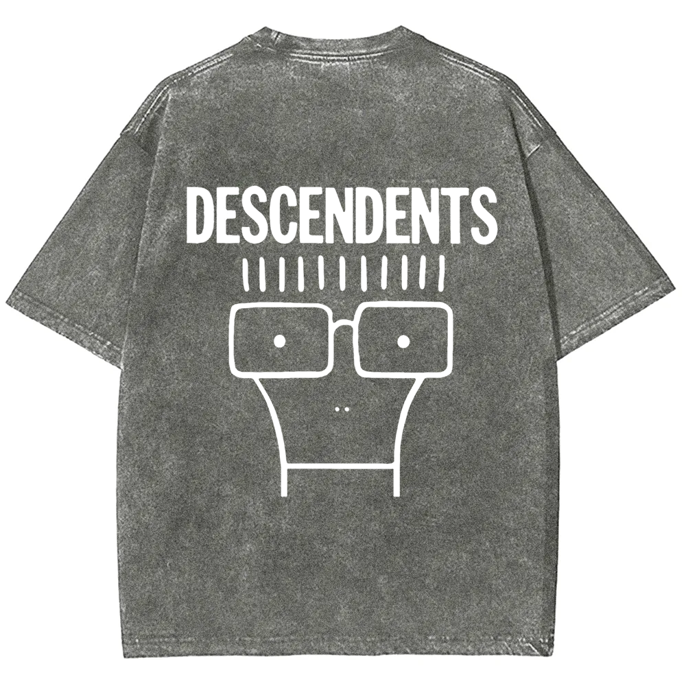 Unisex Vintage Descendents Punk Rock Band t-Shirt