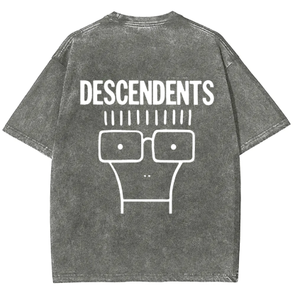 Unisex Vintage Descendents Punk Rock Band t-Shirt