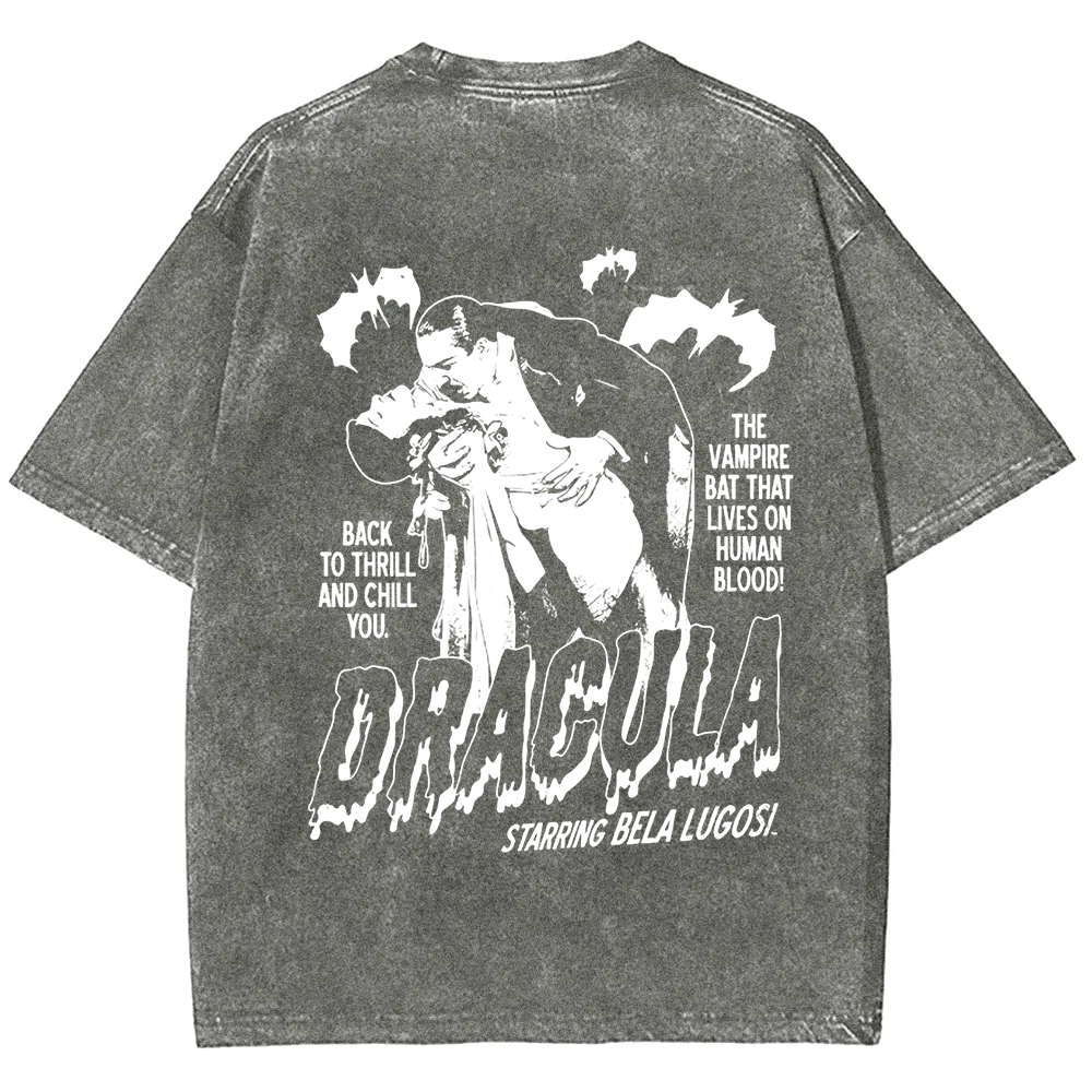 Unisex Vintage  Vampire Dracula Art t-Shirt