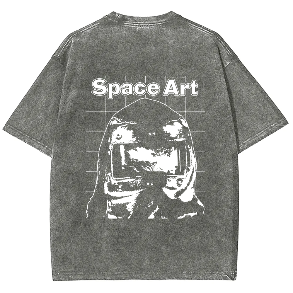 Unisex Vintage Space Art Band t-Shirt