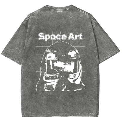 Unisex Vintage Space Art Band t-Shirt