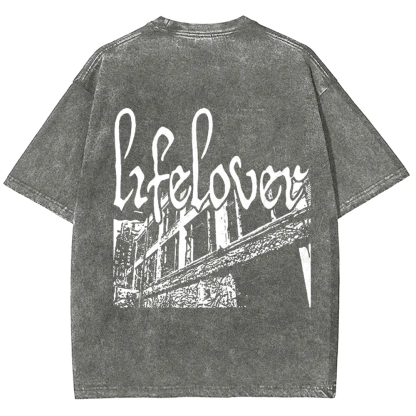 Unisex Vintage Lifelover Band t-Shirt