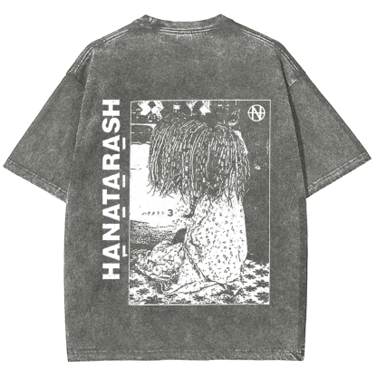 Unisex Vintage Hanatarash Band  t-Shirt