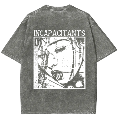Unisex Vintage Incapacitants Band t-Shirt