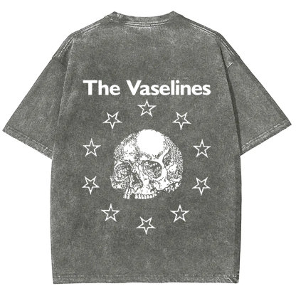 Unisex Vintage The Vaselines Rock Band  t-Shirt