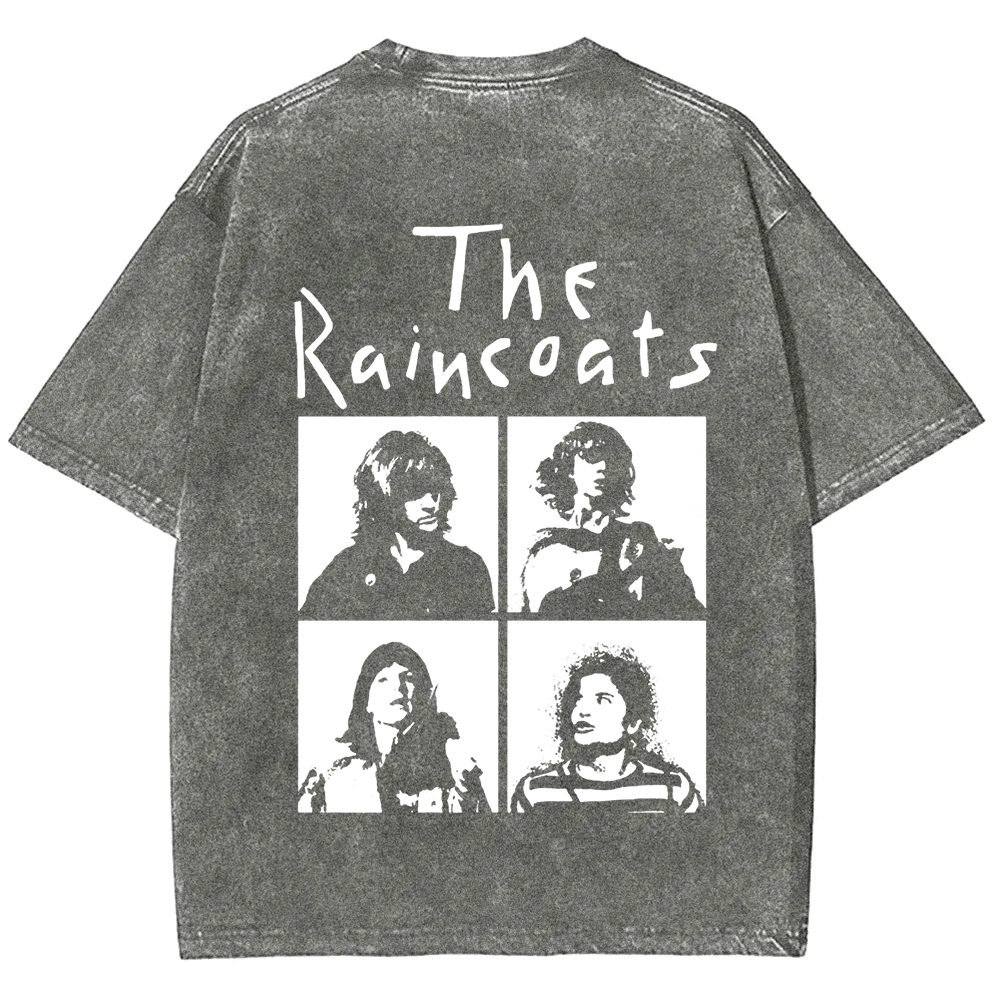 Unisex Vintage The Raincoats Punk Band t-Shirt