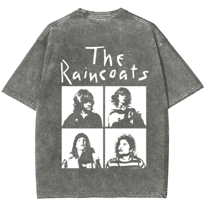 Unisex Vintage The Raincoats Punk Band t-Shirt