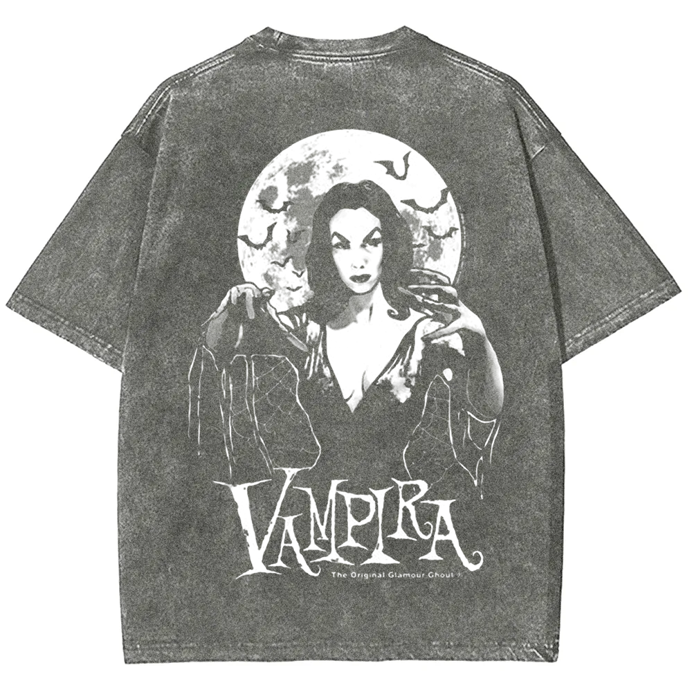 Unisex Vintage Vampira Singer  t-Shirt